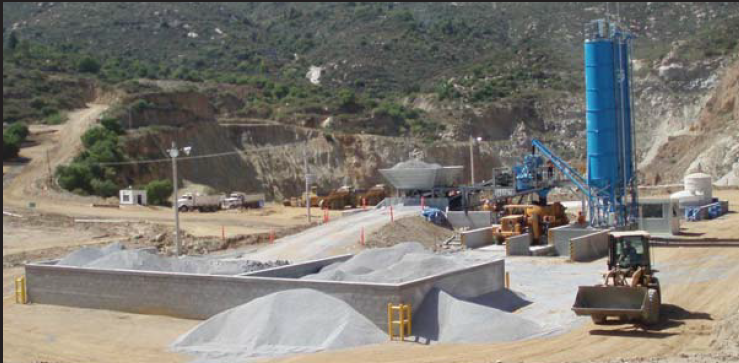 Simem gold mine project Mexico