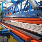 Simem Spil beams production line Brickbeam