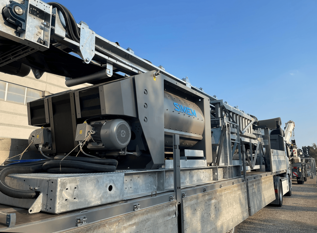 Simem semi mobile batching plant EAGLE