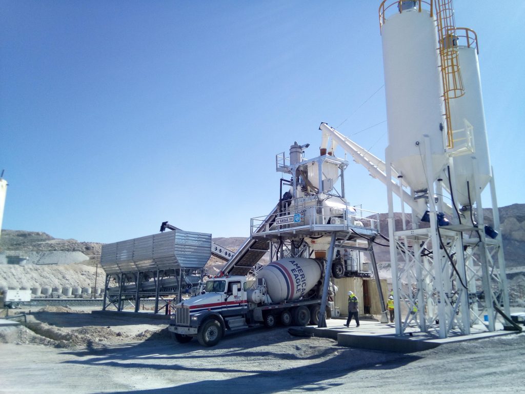 Simem semi mobile batching plant EAGLE