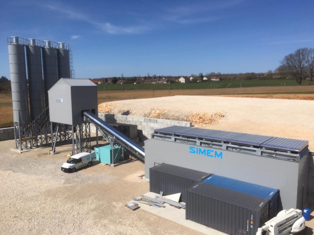 Simem semi mobile batching plant EAGLE