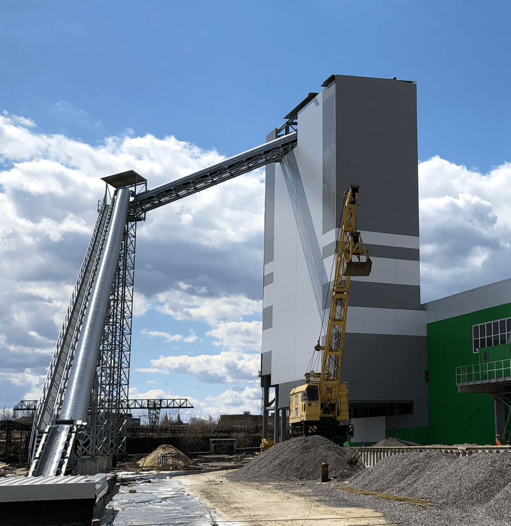 Simem stationary batching plant Towerbeton