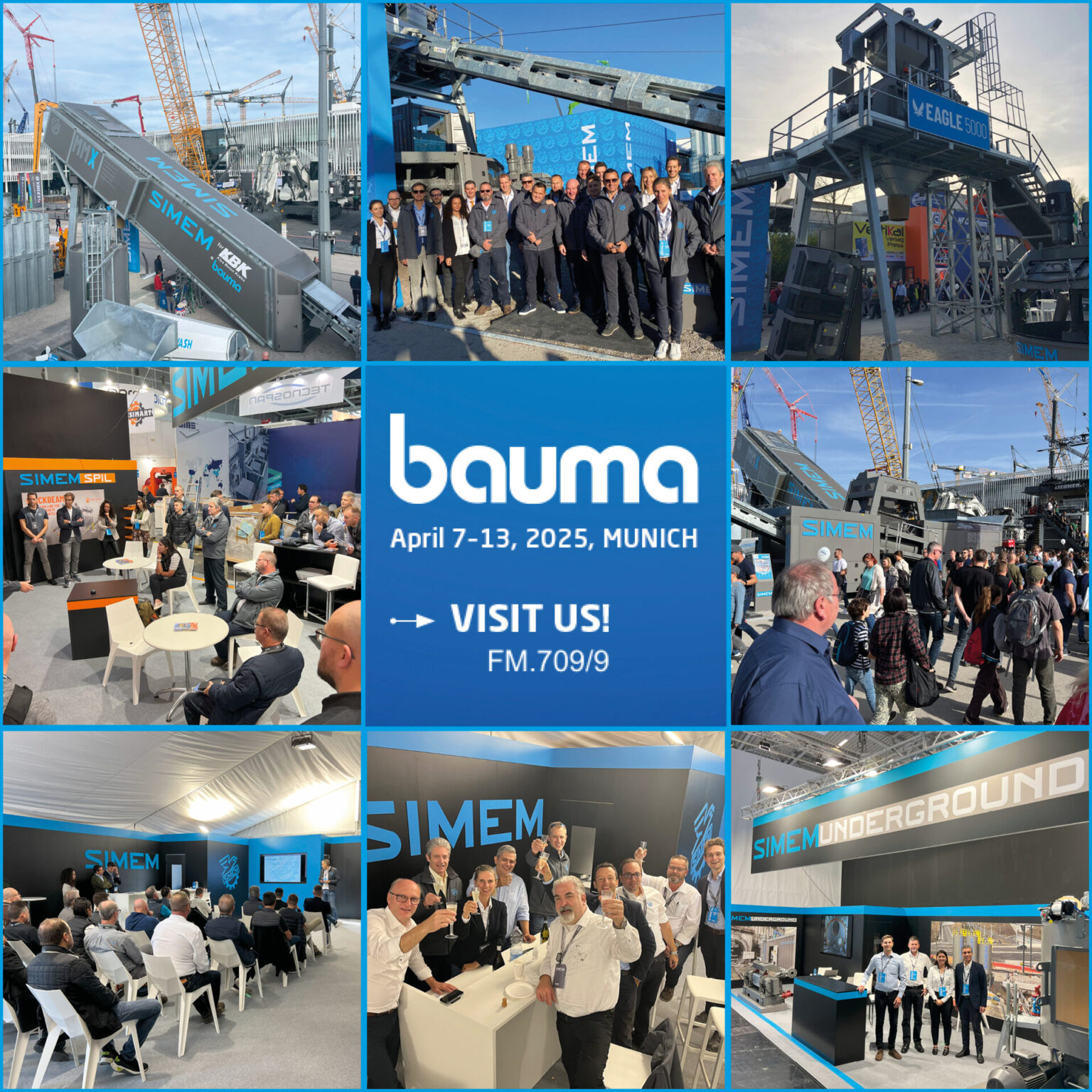 LET’S MEET UP AT BAUMA! Simem